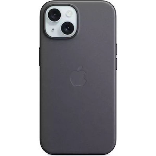 Apple Finewoven Back Cover Black (iPhone 15)